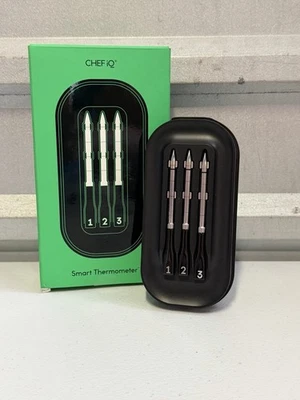 Chef iQ Smart Thermometer 3 Probe + Hub / Model cq60-3b-hub - Image 1 of 3
