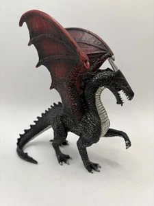 MOJO 2014 Figura Dragón de Acero 6" de Alto Dragones Míticos Realistas Fantasía - Imagen 1 de 4