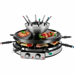 ProfiCook RG/FD 1245 Raclette Fondue Combinación para 8 personas - Imagen 1 de 1