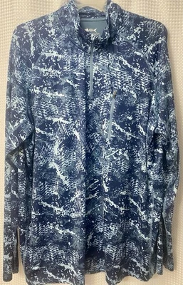 Camisa Pullover Silver Bait 3XL Camuflada Cuarto Cremallera Pesca Elastizada Rendimiento Foto 1 de 4