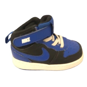 Nike Court Borough Mid 2 GS Game royalblau/schwarz DM8874-001 Gr. 5C - Bild 1 von 8