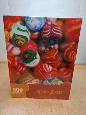 Springbok 500 Piece Jigsaw Puzzle Marble Mania Brand New 2003 Sealed - Image 1 of 3