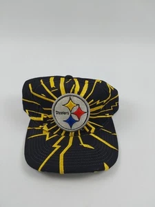 Sombrero de iniciación vintage de los Pittsburgh Steelers iluminación de ondas de choque SnapBack - Imagen 1 de 8