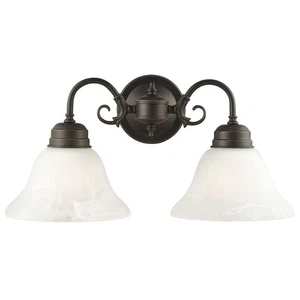 Millbridge 2 Light Oil Rubbed Bronze Wall Sconce Elegant Traditional Design - Picture 1 of 19