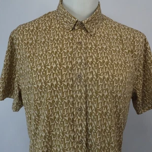 Heritage Report Collection Men’s L 4-Way Stretch Giraffe Print All Over - Picture 1 of 12