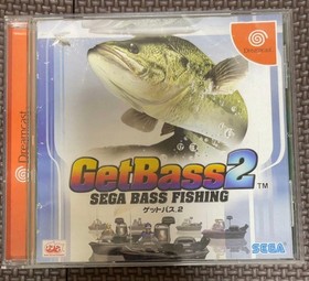 Sega Bass Fishing (get bass) (Sega Dreamcast,1999) from japan good Used