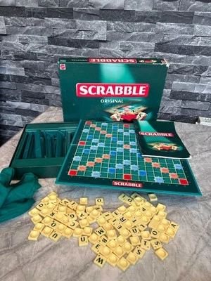 Mattel Scrabble 1999 Board Game - Complete - Image 1 of 4