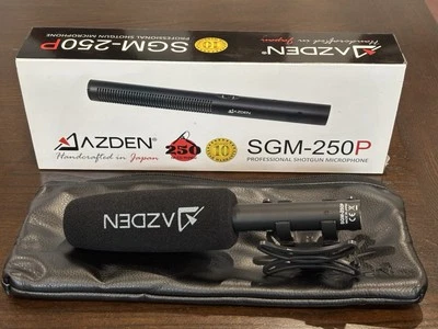 Azden SGM-250P Professional Shotgun Microphone - Black, Used - Image 1 of 4
