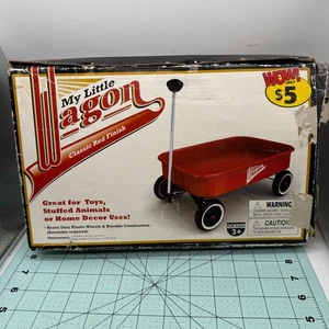 My Little Wagon Classic Red Finish Mini Wagon Spielzeug 12,5 x 7,5 - Bild 1 von 10