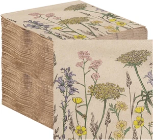 Table Kind Confezione Da 100 Tovaglioli Di Carta Riciclata Morbida, Tovaglioli U - Foto 1 di 11