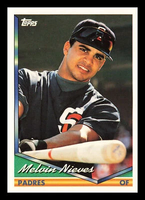 Melvin Nieves #307 1994 Topps San Diego Padres Baseball - Image 1 of 2