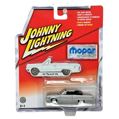 Johnny Lightning Mopar or No Car 1967 Plymouth GTX Convertible 1:64 Diecast - Image 1 of 4