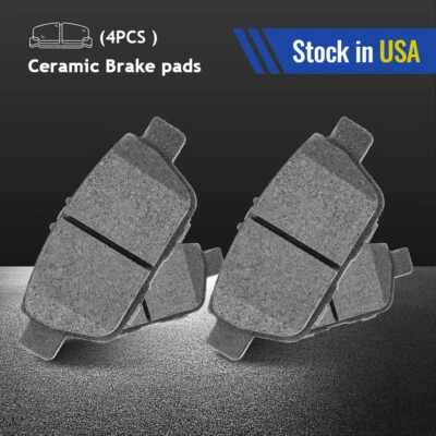 Pastillas de freno traseras de cerámica para Honda Ridgeline Acura TL 2009 2010-2012 2013 2014 Foto 1 de 4