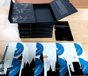 Pimsleur French Levels 1-5 – Complete 80-Audio CD Set | Language Course - Picture 1 of 3