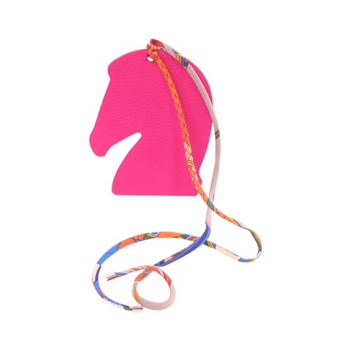 HERMÈS HERMES Samarcande Charm Cavallo Chevre Pelle