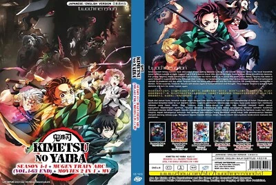 ANIME DVD~ENGLISH DUB~Demon Slayer/Kimetsu No Yaiba Season 1-4(1-63End+Movie+SP) - Bild 1 von 4