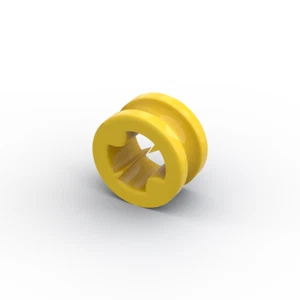 Lego Technic 30x Stopper 1/2 bush smoth 4265c gelb yellow - Picture 1 of 1