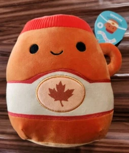 Squishmallow Jeremiah Canadian Maple Syrup Bottle 8” Plush New with Tags 2023 - Picture 1 of 10