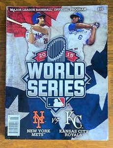 2015 World Series MLB Official Program New York Mets vs Kansas City Royals - Picture 1 of 2