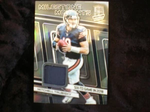 2019 SPECTRA MITCHELL TURBISKY JERSEY PRIZM 86/99 MILESTONE MOMENTS #MM-25 - Picture 1 of 1
