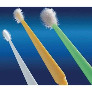 House Brand Fine Tip Micro Applicator Brushes, Blue & Yellow, 400/Pk. - Picture 1 of 1
