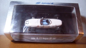 1/43 SPARK S1842 LOTUS 18 BELGIUM GP 1961 #12 LUCIEN BIANCHI - Picture 1 of 5