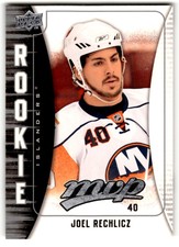 2009-10 Upper Deck MVP Joel Rechlicz Rookie #360 New York Islanders