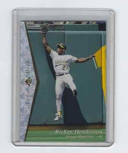 1995 SP - [Base] - Silver #182 - Rickey Henderson
