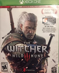Brand New Sealed Xbox One The Witcher 3: Wild Hunt w/ Bonus Content SHIP FAST - Picture 1 of 1