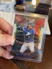 2023 PANINI SELECT BASEBALL TRI-COLOR PRIZM BOBBY WITT JR. KANSAS CITY ROYALS #3