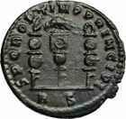 KONSTANTYN I WIELKI Autentyczna starożytny Rzym LEGION ORZEŁ Rzymska moneta i84694