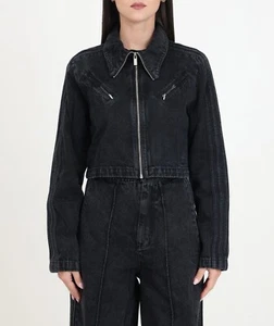 Adidas Originals Montreal Denim Track Jacket NWT Vintage Wash IT7263 - Picture 1 of 5