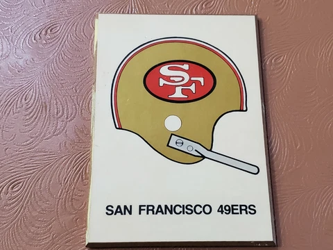 San Francisco 49ers Kentucky Art Vintage NFL Football Wood Plaque Decoration 5x7 Cover