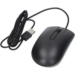 Dell 570-AAIS MS116 Mouse USB Optical 2 Button Black Cable 1000 dpi Scroll Wheel - Picture 1 of 5
