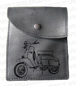 Portadocumenti porta libretto vera pelle Lambretta innocenti 2 - Picture 1 of 1