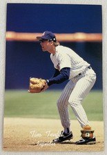 1991 San Diego Padres Team Issue Smokey Bear Color Postcard-Tim Teufel