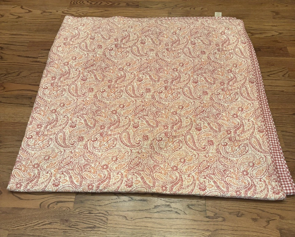 Ralph Lauren NAOMI PAISLEY Completo/Queen Reversible Edredón Y Almohada Falsa Foto 1 de 4