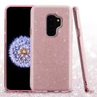 For Samsung Galaxy S9 Plus - Pink Full Glitter Hybrid Case Cover