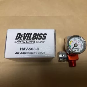 DEVILBISS HAV-503-B air adjustment Air Valve with Gauge - Bild 1 von 3