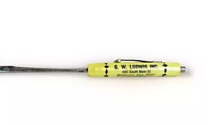 Destornillador publicitario vintage G.W. Motores eléctricos y reparación Ludwig Inc. #M7-39 - Imagen 1 de 6