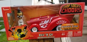 Figura de acción motorizada Chop Socky Chooks CAR Chuckie Chan Rev N Go dibujos animados JADA - Imagen 1 de 10