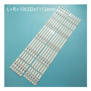 LED-Streifen(12) für Philips 55" 55PUS6703 55PUS7303 55PUS7503 55PUS6162 LB55073 - Bild 1 von 4