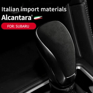 Cubierta de perilla de cambio de marchas de gamuza Alcantara para Subaru XV Forester - Imagen 1 de 12