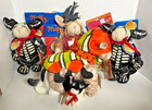 MUFFY VANDERBEAR Halloween Themed Mixed LOT Bunny Bones Oatsie Accessories MV22