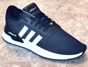 adidas U Path Mens Shoes Trainers Uk Size 7 - 11  FV6566  Black White   