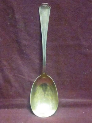 Sterling Gorham FAIRFAX CUCHARA PARA SERVIR 8 7/8" 81 gramos monograma E Foto 1 de 4