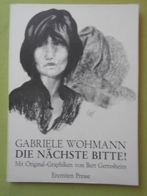 EREMITEN-Presse-G.WOHMANN, Die Nächste bitte, 1978 EA, O-Grafik v.GERRESHEIM,sgt - Bild 1 von 4