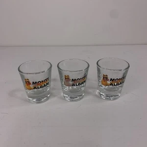 Juego de 3 gafas de tiro barra de 2 1/4" de altura barra de mezcal mascota - Imagen 1 de 5