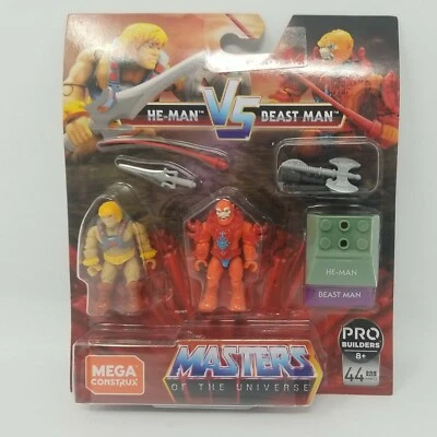 MEGA Probuilder Masters of the Universe He-Man Vs Beast Man Construction Set - Image 1 of 4