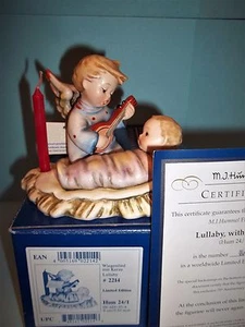 Hummel 70th Anniv.Lullaby Figurine #24/I Ltd Ed.696/1,935 3.5" TMK-8 w/Box NEW - Picture 1 of 12